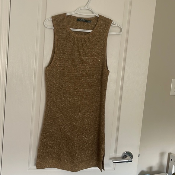 Knit metallic top by Ralph Lauren - Picture 1 of 3